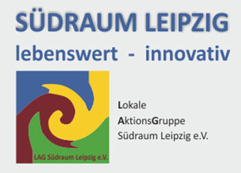 Logo der LEADER-Aktionsgruppe (LAG) Südraum Leipzig